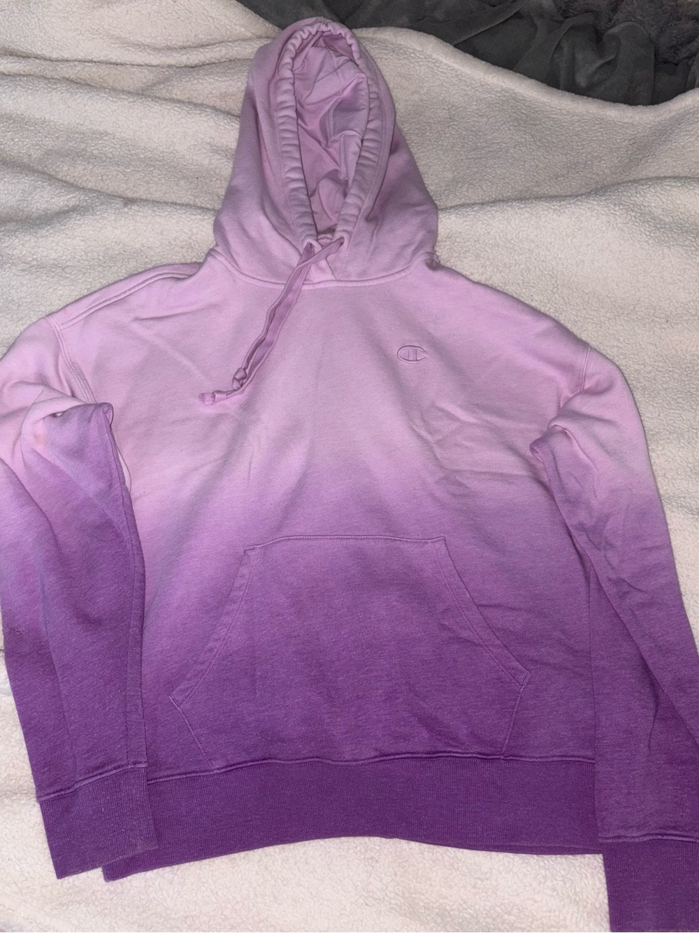 Champion Women’s Ombre Purple Hoodie Sweatshirt